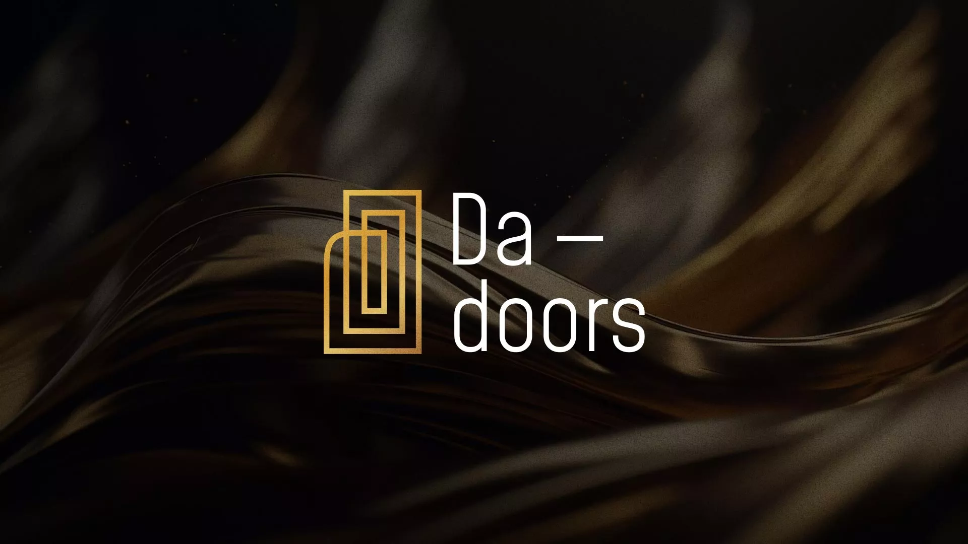 Разработка логотипа для компании «DA-DOORS» в Карабаново